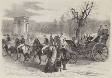 An Imperial Drive in the Bois de Boulogne